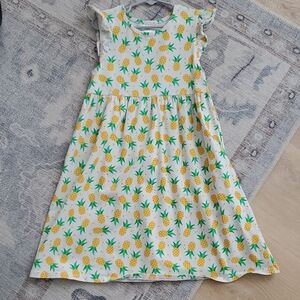 Stitchy Fish Girls Sunkissed Pineapples Dress Sz7